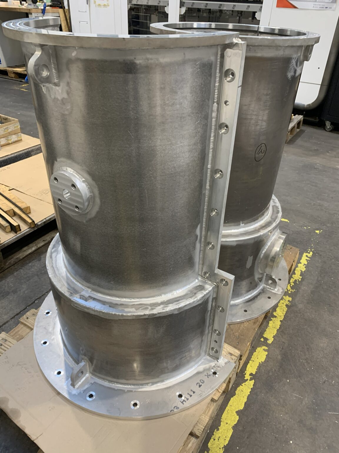 Capot protection aluminium 5083 + soudures (loin)